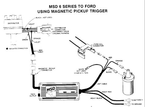 Msd pro billet distributor wiring diagram - As shown in the diagram, we will be installing an MSD Pro-Billet Distributor P/N 8360 with a Mallory Hyfire IVa Ignition System P/N 697. This system will be installed in my cousin Bobby's 55 Chevy Belair 2 door post. He is running a SBC 350 engine with all the internal goodies, with a 700r4 trans.